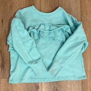 Gymboree Turquoise Ruffle Top